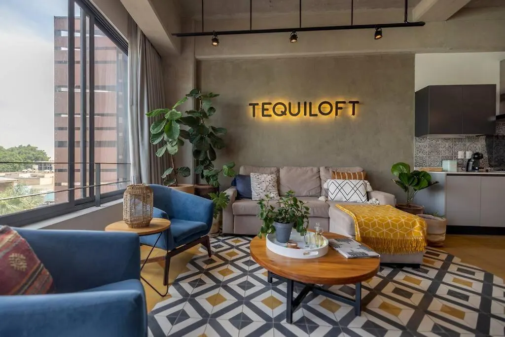 Апартаменты Tequiloft En La Zona Mas Cosmopolita @Grupo.Xingo Гвадалахара